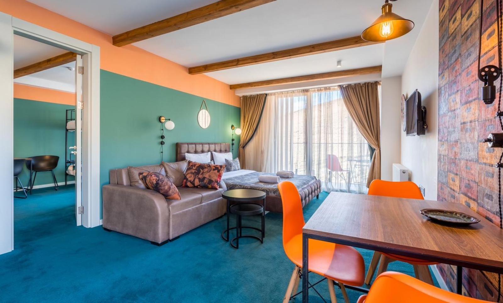 New Gudauri Gn Apartments In Atrium Quarto foto